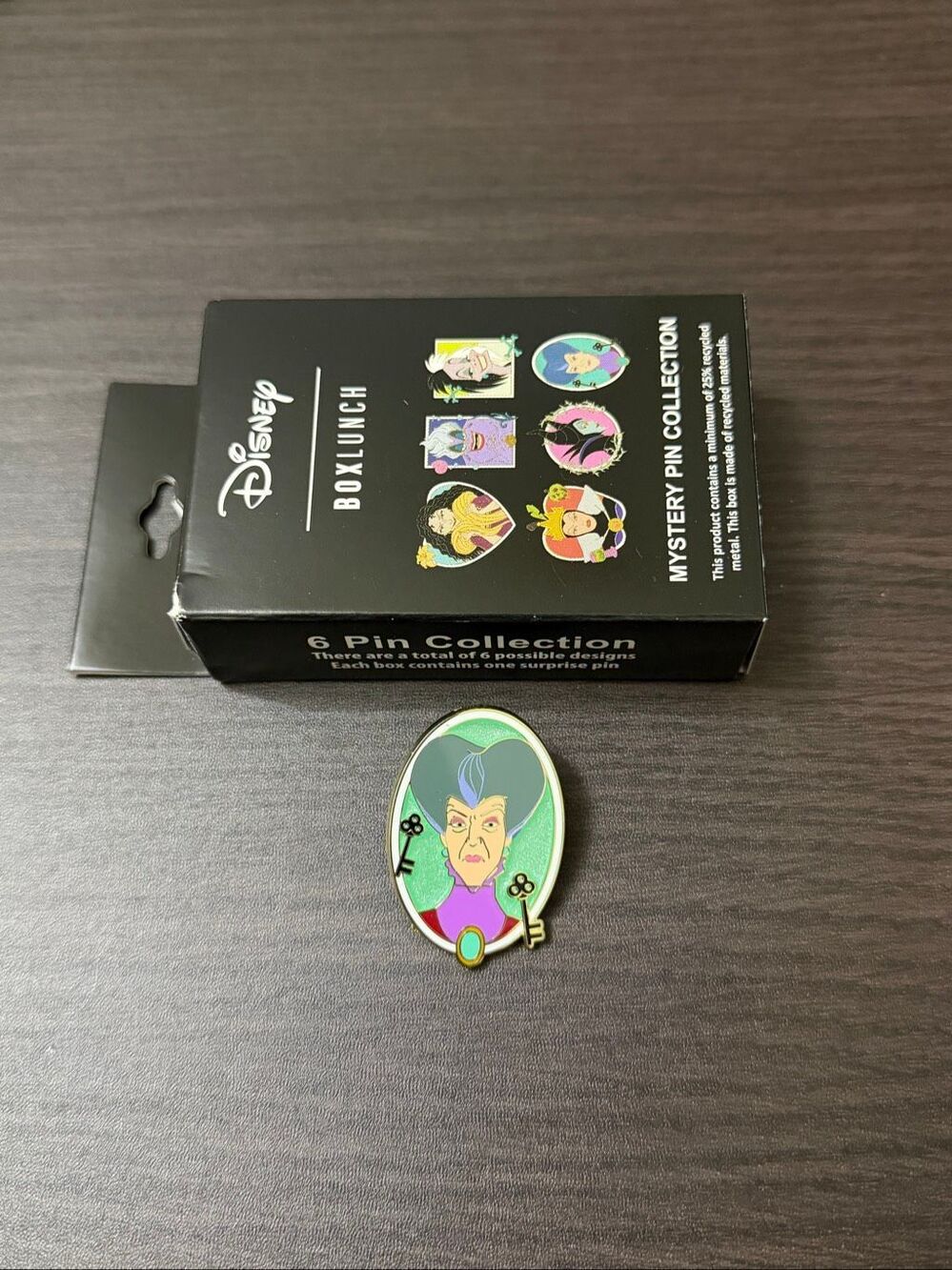 Disney Villains Portrait Blind Box Enamel Pin - Lady Tremaine